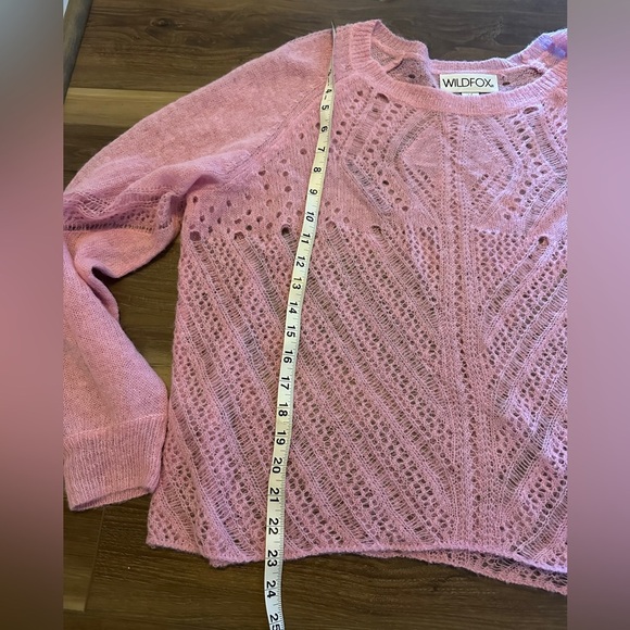 Jackie Sweater in Orchid WILDFOX COUTURE size Medium - Picture 5 of 10